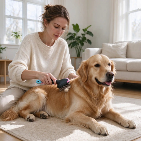 How to Reduce Dog Shedding at Home